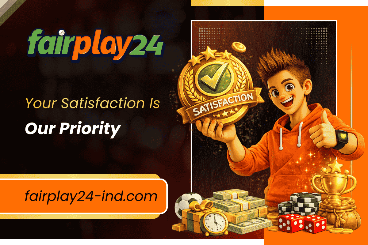 Your Satisfaction Is Our Priority – Fairplay24 trusted customer support and secure betting assistance in India