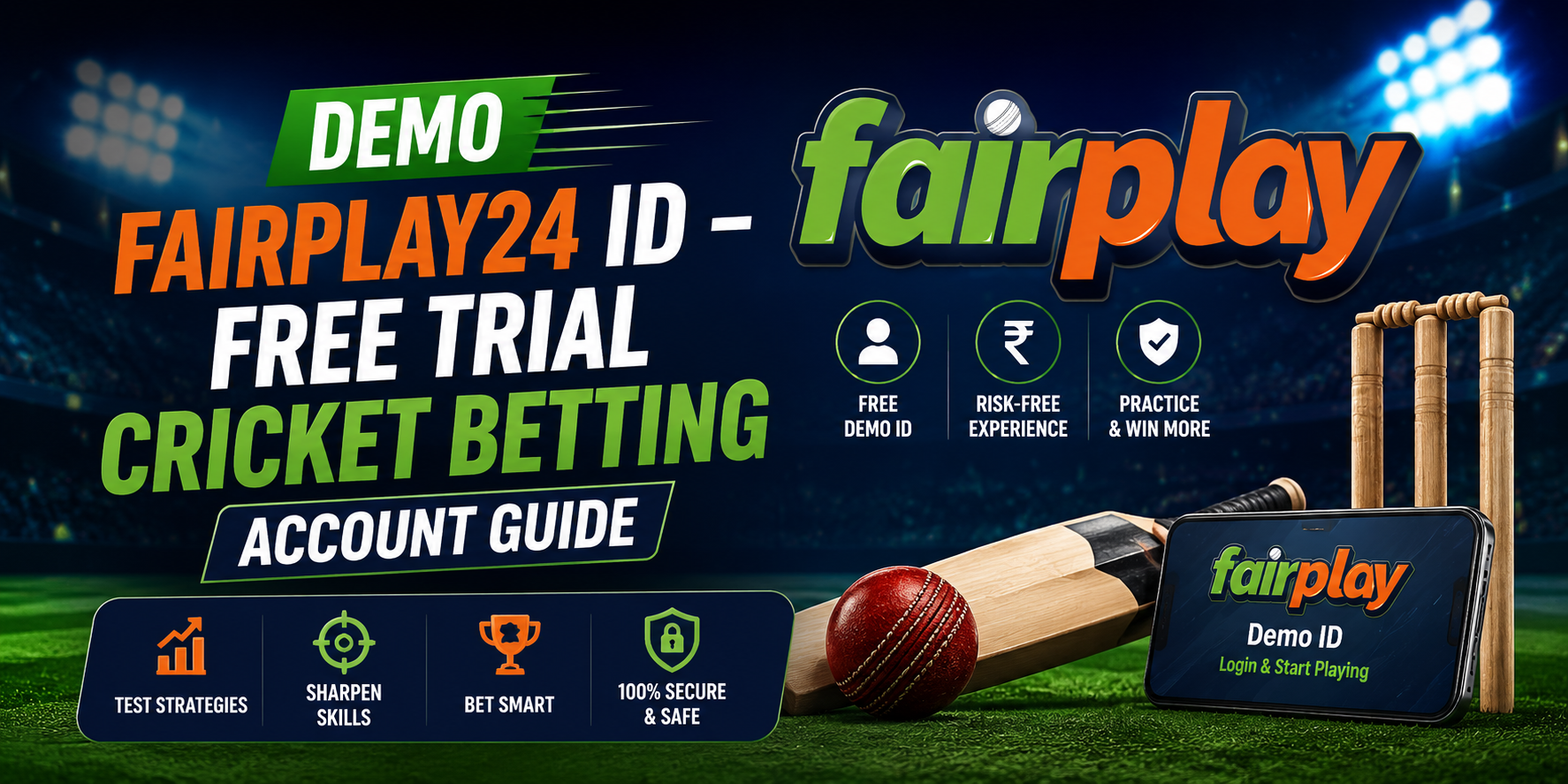 Demo Fairplay24 ID – Free Trial Cricket Betting Account Guide