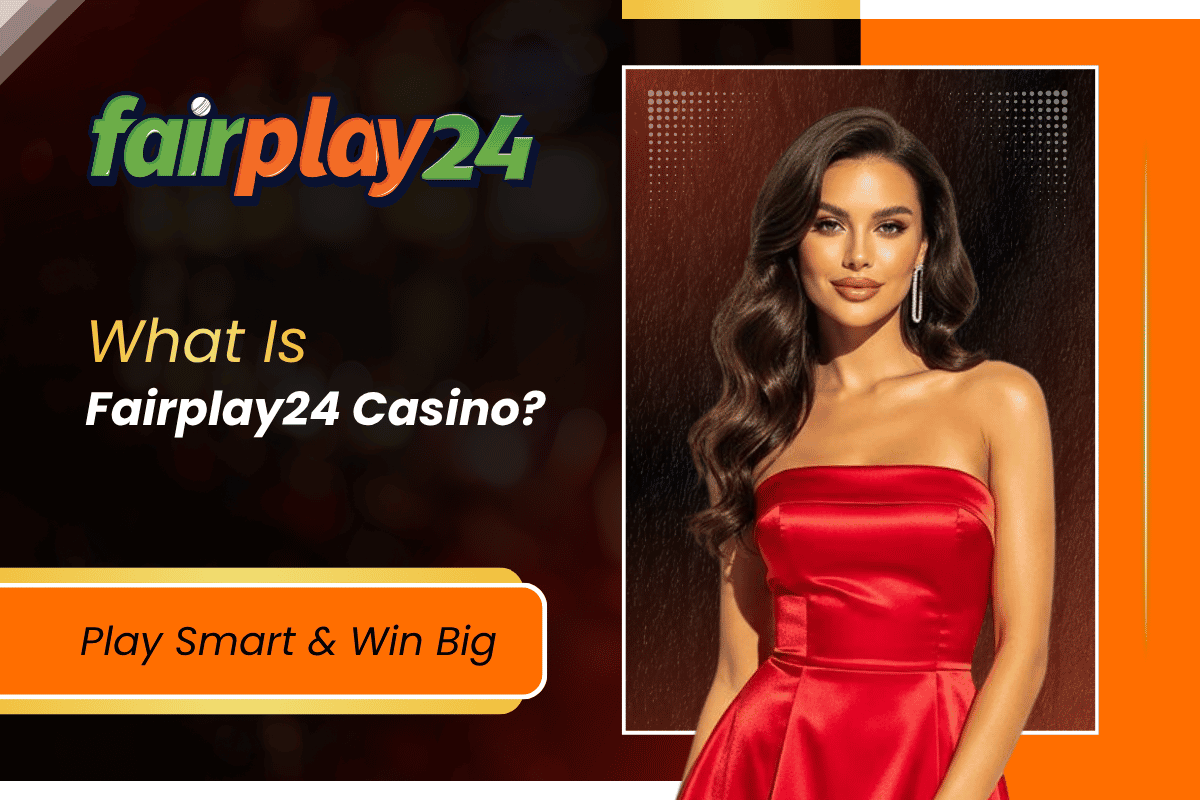 Fairplay24 Casino online gaming platform with live casino games, slots, blackjack, roulette, baccarat, and cricket betting options.
