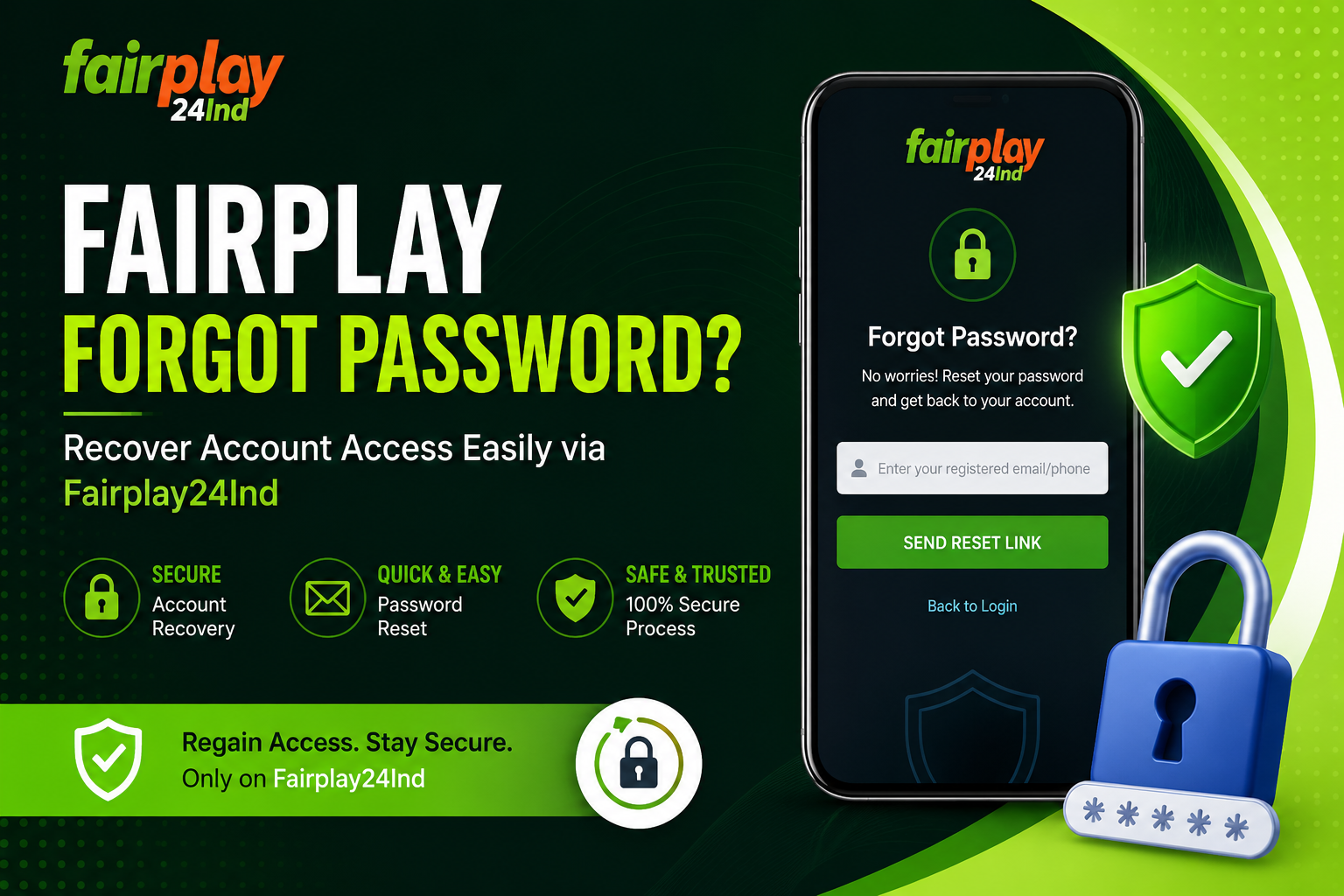 Fairplay Forgot Password