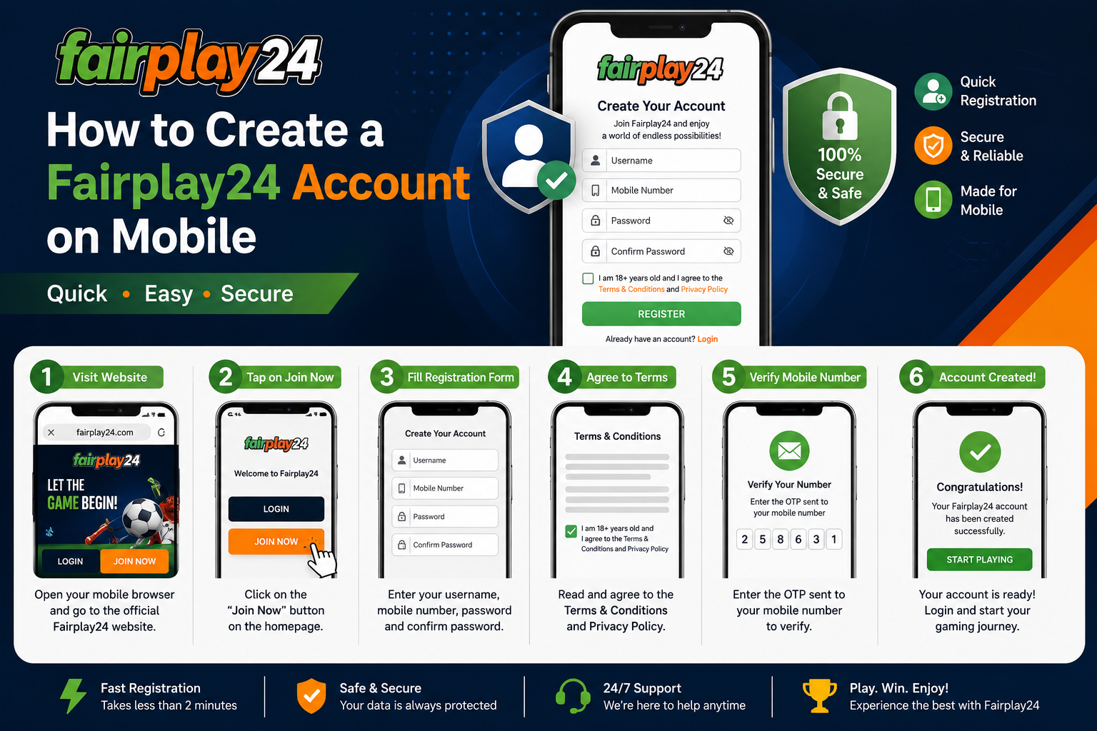 Fairplay24 Account