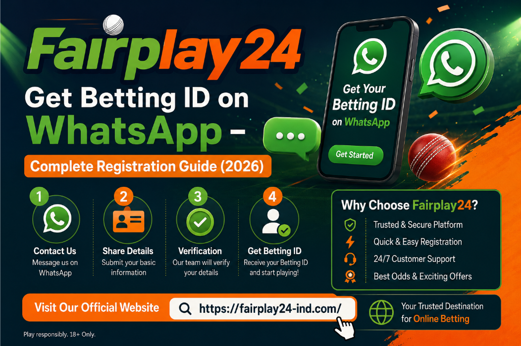 Fairplay24 Get Betting ID on WhatsApp