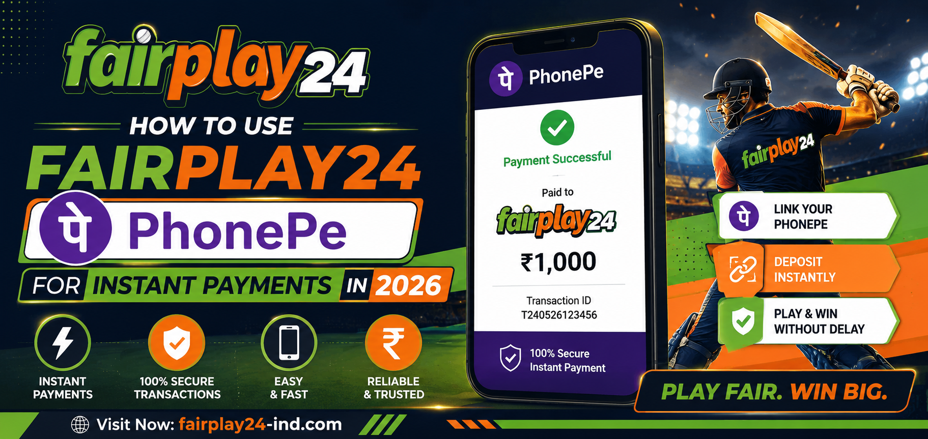 Fairplay24 PhonePe