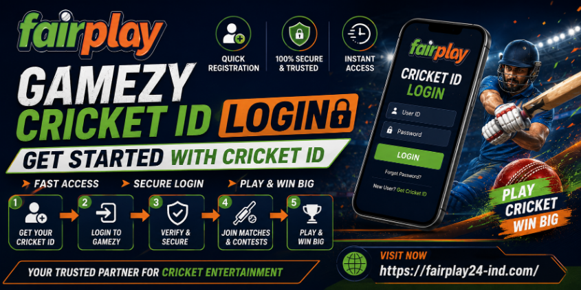 Gamezy cricket ID login